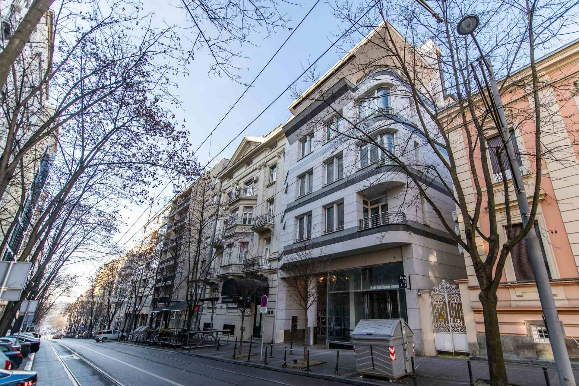 Downtown building in Belgrade