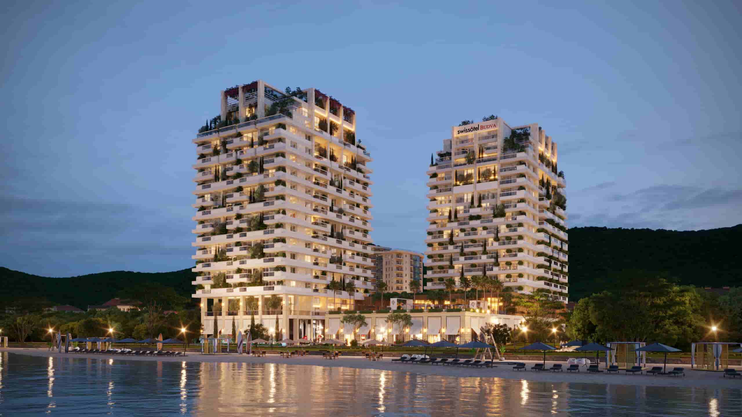 Luxurious Penthouse at the beachfront five-star complex in Budva