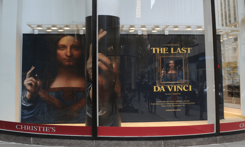 <p>In recent years, Christie’s has achieved the world record price for an artwork at auction for <a href="https://www.christies.com/en/lot/lot-6110563">Leonardo da Vinci’s Salvator Mundi</a> painting sold for $450.3 million in 2017.</p>
