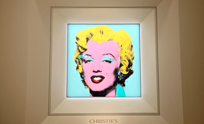 <p><a href="https://www.christies.com/lot/lot-6369449">Andy Warhol’s Shot Sage Blue Marilyn</a> achieved an auction record for most expansive 20th century artwork sold for $195 million in 2022.</p>
