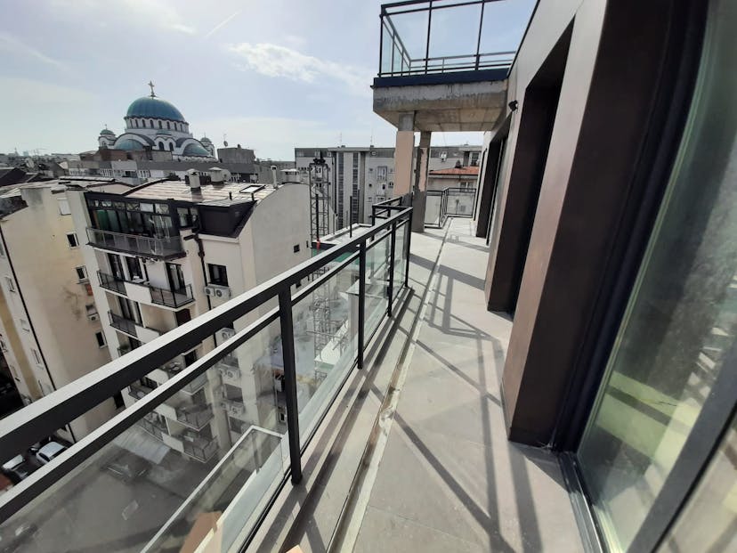 Penthouse with a view of the Saint Sava Temple